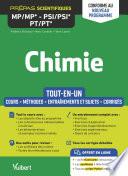 Chimie MP/MP* PSI/PSI* PT/PT* - Tout-en-un - Conforme à la nouvelle réforme