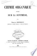 Chimie organique fondée sur la synthèse