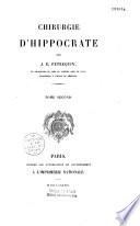 Chirurgie d'Hippocrate