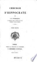 Chirurgie d'Hippocrate
