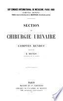 Chirurgie urinaire, par E. Desnos