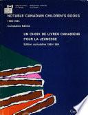 Choix de Livres Canadiens Pour la Jeunesse