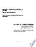 Choix de Livres Canadiens Pour la Jeunesse