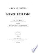 Choix de plantes de la Nouvelle-Zélande