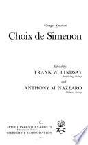 Choix de Simenon