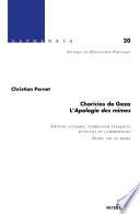 Choricios de Gaza, « l'Apologie des Mimes »