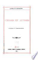 Choses et autres