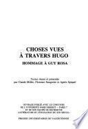 Choses vues à travers Hugo