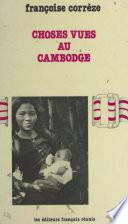 Choses vues au Cambodge