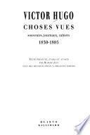 Choses vues