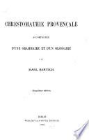 Chrestomathie provençale accompagnée d'une grammaire et d'un glossaire