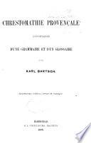 Chrestomathie provençale