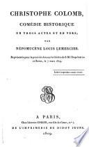 Christophe Colomb