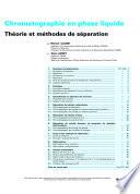 Chromatographie en Phase Liquide