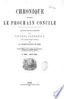 Chronique concernant le prochain Concile