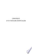 Chronique d'un vestiaire hospitalier
