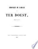 Chronique de l'Abbaye de Ter Doest