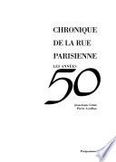 Chronique de la rue parisienne
