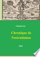 Chronique de Nostradamus