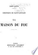 Chronique de Saint-Leonard