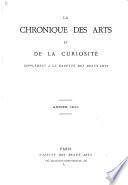 Chronique des arts et de la curiosité