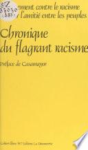 Chronique du flagrant racisme