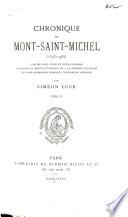 Chronique du Mont-Saint-Michel (1343-1468)