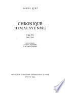 Chronique himalayenne
