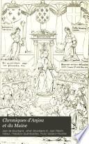 Chroniques d'Anjou et du Maine