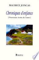 Chroniques d'enfance