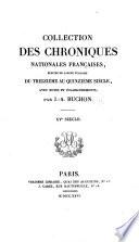 Chroniques d'Enguerrand de Monstrelet: Le Fèvre, J., seigneur de Saint-Remy. Mémoires, 1407-1435