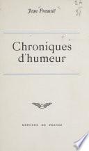 Chroniques d'humeur