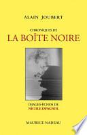 Chroniques de la boite noire