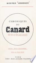 Chroniques du Canard Enchaîné