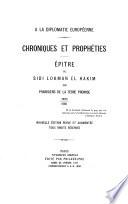 Chroniques et prophéties