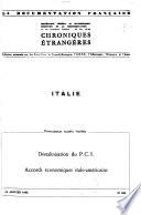 Chroniques étrangères