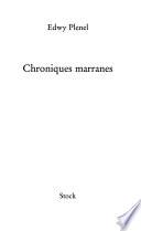 Chroniques marranes