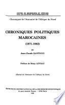 Chroniques politiques marocaines, 1971-1982