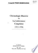 Chronologie illustrée de la littérature congolaise, 1953-1996