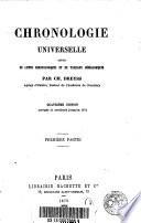 Chronologie universelle