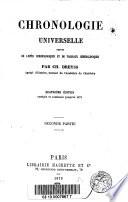 Chronologie universelle
