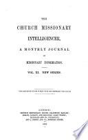 Church Missionary Intelligencer and Record
