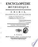 Chymie, pharmacie et métallurgie