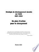 CIDA's Sustainable Development Strategy, 2001-2003