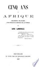Cinq ans en Afrique