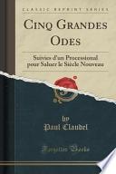 Cinq Grandes Odes