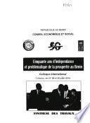 Cinquante ans d'indépendance et problématique de la prospérité au Bénin