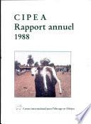 CIPEA Rapport Annuel 1988