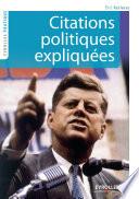 Citations politiques expliquées
