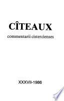 Cîteaux, commentarii cistercienses